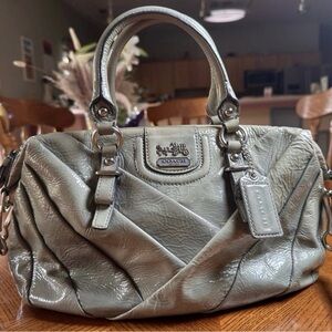 Coach Leather handbag Grey